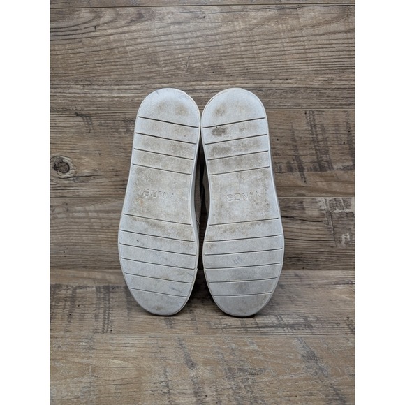 Vince Suede Chukka Sneakers Women's Size 9 Taupe Minimalist Quiet Luxury - Picture 10 of 16